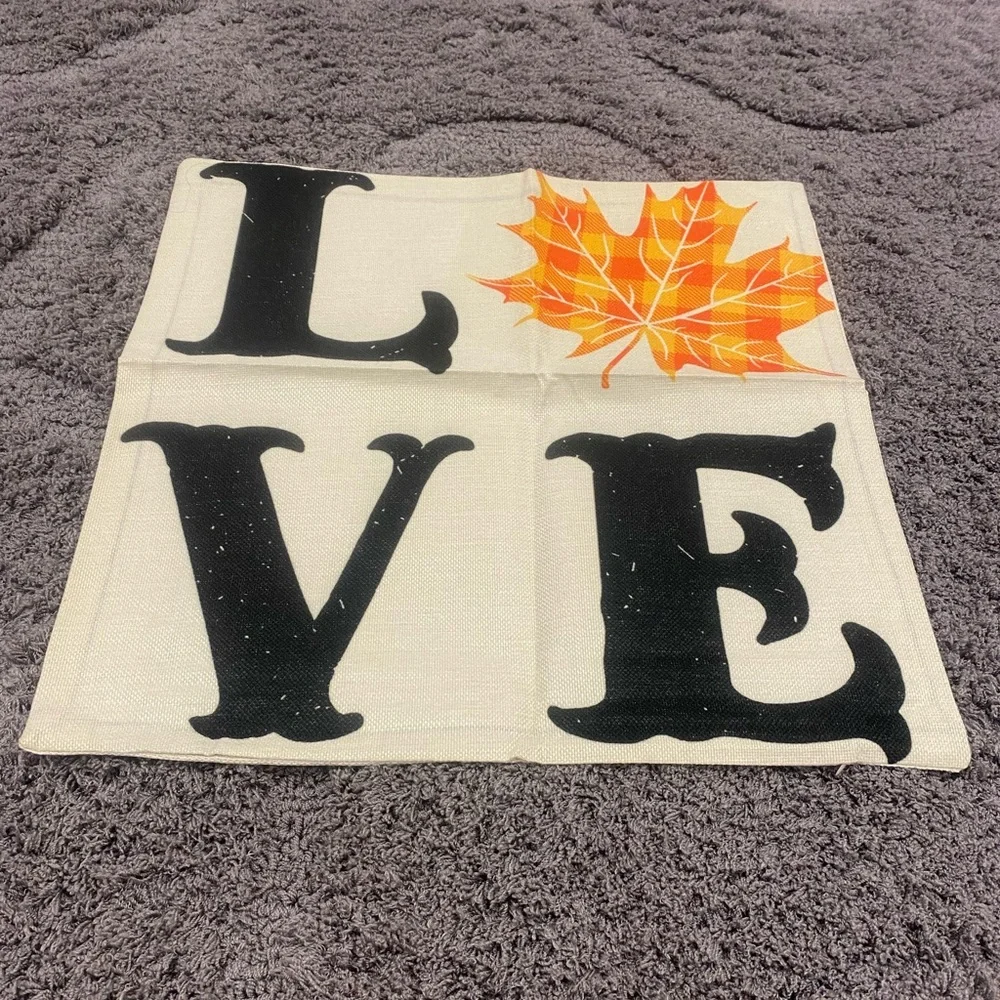 Set of 3 Fall Throw Pillow Covers